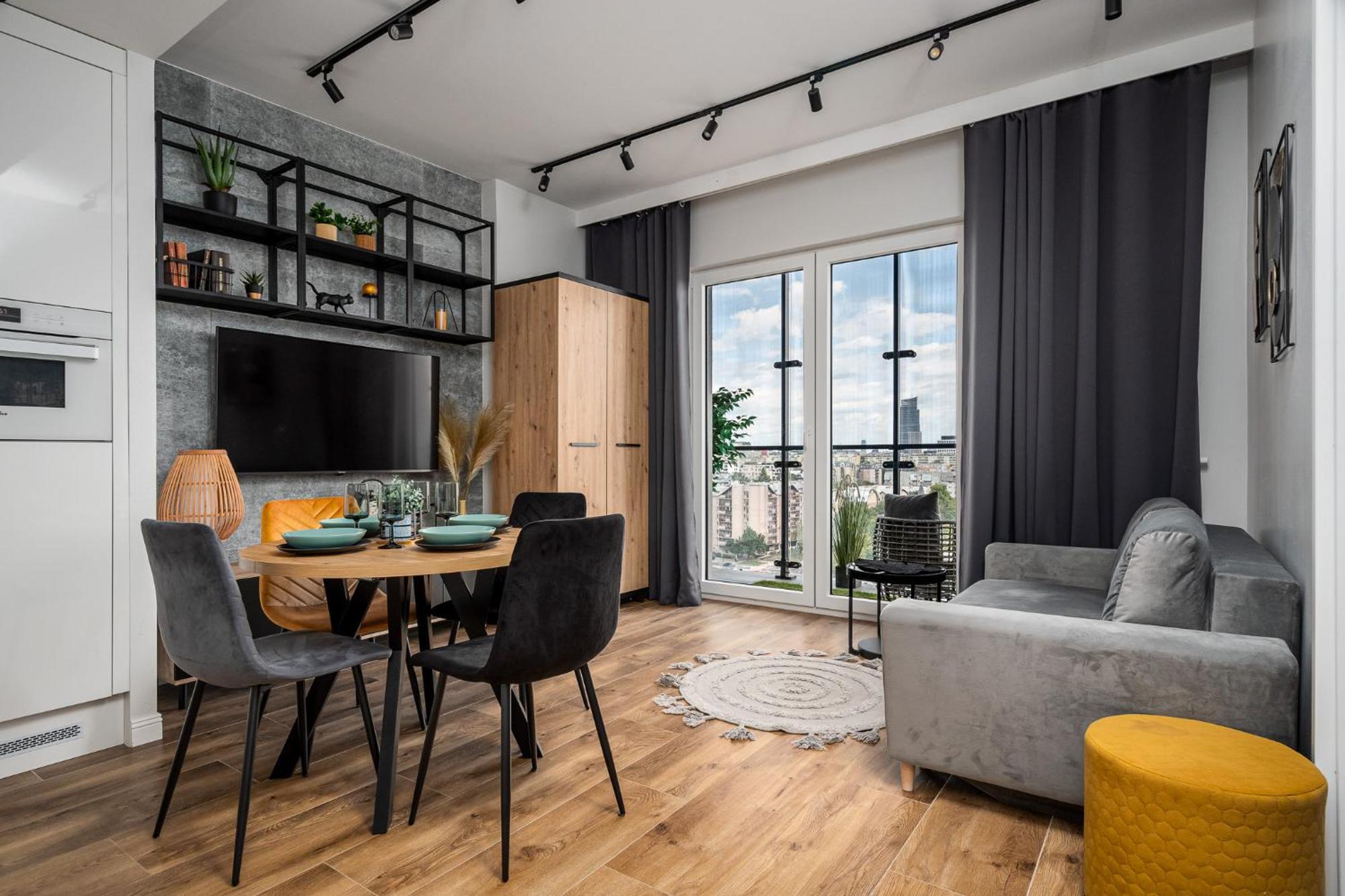 Wola Tower Deluxe Separate Bedroom With Free Garage - By Perfect Apart Warschau Exterior foto